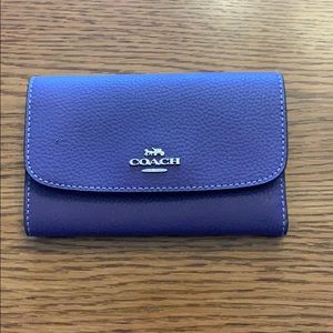 Brand new purple coach wallet